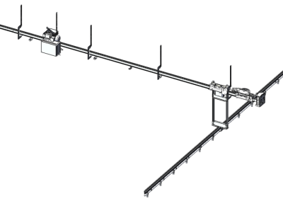 Système d’Arrosage SRB à Rail Unique